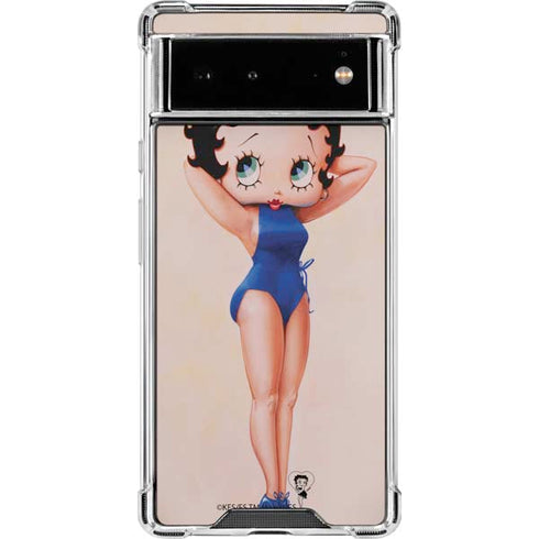 Betty Boop Swimsuit Google Pixel 6 Clear Case
